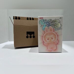 Pop Mart Labubu Big Into Energy Figure NIB  Unopened - Happiness Light Orange